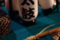 Okame, before the show