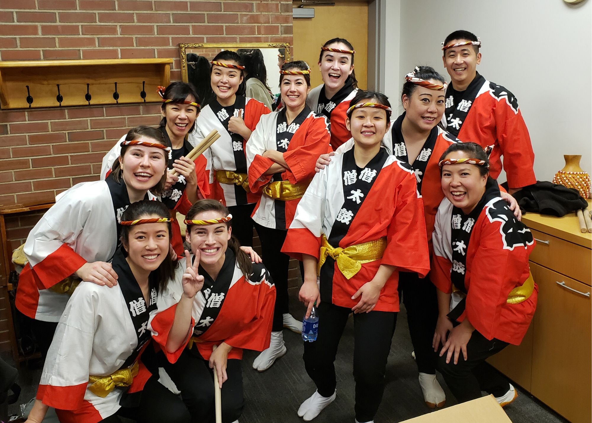 Soh Daiko after our performance of Matsuri Daiko