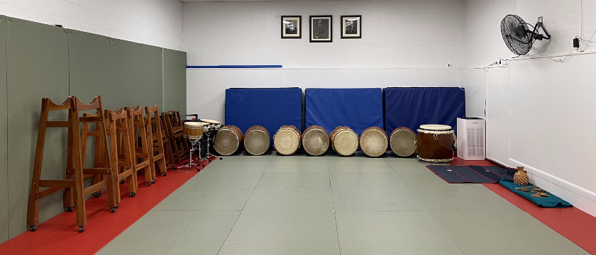 The dojo is ready for the workshop!