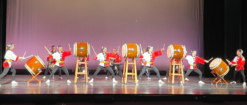 Soh Daiko performing Hachidan-Uchi