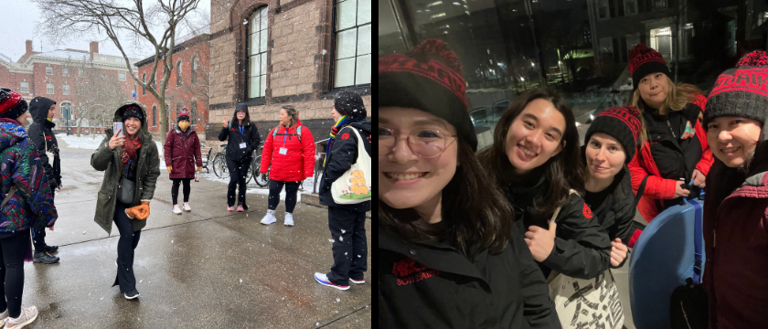 Soh Daiko members enjoying the weather in Providence!