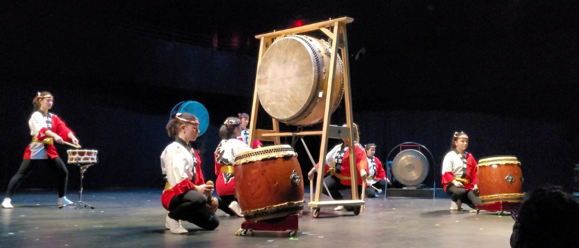 Soh Daiko performing Yuudachi in the final concert